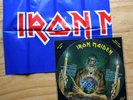 Iron Maiden Seventh Son Of A 7th Son UK 1988 Vinyl LP Picture Disc + Banner