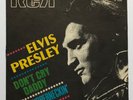 ELVIS PRESLEY-ORIGINAL ITALIAN SINGLE FOR DONT CRY DADDY