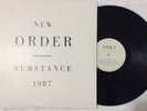 New Order Substance 2LP Factory (460130-1/FACT200) Promo Embossed Oz 1987 N/Mint