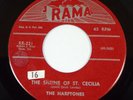 THE HARPTONES * The Shrine Of St Cecilia / Ou Wee Baby - Rama 221