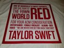 Taylor Swift Red 2 LP ACM Awards Promo RED Vinyl Rare  2012 Big Machine Records