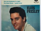 ELVIS PRESLEY-ORIGINAL SIXTIES FRENCH SOLID CENTRE EP,HARD TO FIND