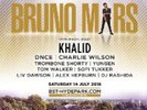 Bruno Mars at Hyde Park Tickets 4 x general admission tickets. 14th July 18