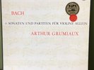 3 LP BOX SET Arthur Grumiaux Bach 6 Sonaten, Partiten für Violine PHILIPS STEREO