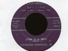 CLEVELAND ROBINSON JR Love is a Trap on Nosnibor Northern Soul 45 Hear