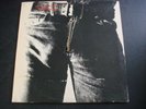 THE ROLLING STONES STICKY FINGERS LP RECORD WITH WORKING ZIPPER ANDY WARHOL