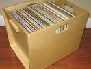 VINYL RECORD LP Storage Bin  Portable Stack-able Holds up to 100 12in  LP Record