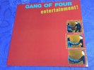 GANG OF FOUR (VINYL LP) ENTERTAINMENT [1ST HOLLAND EMI 1979 **POST PUNK WAVE] NM