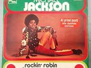 Michael Jackson Rockin' Robin 45 giri Italian issue 1972 with original sticker