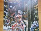 IRON MAIDEN - SOMEWHERE IN TIME LP RECORD.1986 EMI RECORDS RELEASE.