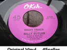 ? BILLY BUTLER 'Right Track' stamped ORIGINAL northern soul 45