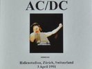 AC/DC 3 LP-Set Zürich 1981 TESTPRESSING ONLY 15 copies Angus Young AC DC