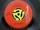 GARAGE ROCK 45-Invaders-You Really Tear Me Up / Workin For Your Love-Jcp HEAR