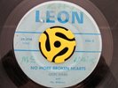 ROCKABILLY 45-Leon Ward And The Wildcats-No More Broken Hearts-Leon HEAR