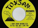 Funk 45 - Monica - I Don't Know Nothing Else To Tell You - Toxsan - VG+ mp3