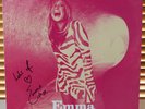*EMMA BUNTON: FREE ME* (Spice Girls) *1st PRESSING SIGNED PROMO ONLY LP* VG/EX