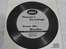 1964 BEATLES Christmas FAN CLUB ONLY flexi disc tri-fold picture sleeve EX++