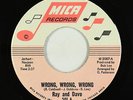 Northern Soul 45 - Ray and Dave - Wrong, Wrong, Wrong - Mica - VG++ mp3