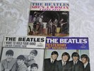 3 beatles 45's with picture sleeves