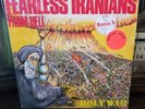 FEARLESS IRANIANS FROM HELL Holy War LP  Boner Record SEALED vinyl