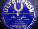 Curt Bois - Margarethe - Ich kann nicht schlafen... - Ultraphon - /10