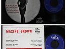 MAXINE BROWN EP MADE IN PORTUGAL 45 PS 7 *OH NO NOT MY BABY* TECLA NORTHERN SOUL