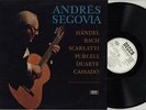 LP Andrés Segovia - Purcell, Scarlatti, Haendel, Bach DECCA SAD 22010 WHITELABEL