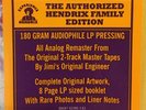 Limited Jimi Hendrix Are You Experienced Vinyl Record New Sealed Free Shipping