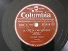 Charles Trenet La Cité de Carcassonne Columbia BF 414 EX+
