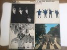 4 ORIGINAL BEATLES LP`S = WITH THE BEATLES MONO, HELP, REVOLVER, ABBEY ROAD