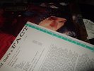 MIKE OLDFIELD : EARTH MOVING LP 1989 VIRGIN GERMANY +PROMOSHEET