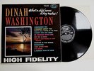 DINAH WASHINGTON - WHAT A DIFF'RENCE A DAY MAKES LP VINYL Rare 1959 UK 1st Press