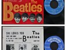 THE BEATLES EP MADE IN PORTUGAL 45 PS 7 *SHE LOVES YOU* LMEP 1162