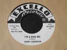 Jimmy Anderson   I'm a King Bee / Going Through the Park   Excello blues 45 HEAR