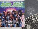 LP Overkill Taking Over P13502 ATLANTIC Japan Vinyl