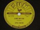 Little Milton - Alone & Blue / If You Love Me 78 RPM 10