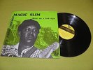 Magic Slim (Morris Holt) Born On A Bad Sign RARE Original 1977 MCM Blues Records