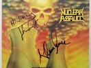 NUCLEAR ASSAULT Survive    Signed Vinyl LP   1st Pressing 1988     THRASH