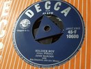 JANIE MARDEN  Soldier Boy UK ORIGINAL Decca F 10600 EARLY Tri- ELVIS PRESLEY