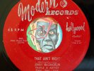 HEAR Jimmy McCracklin 45 That Aint Right/Gonna Tell You Mother MODERN R&B rocker