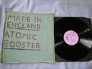 ATOMIC ROOSTER  made in England  1972 - RARE FIRST UK PRESS - DAWN LAB - EX