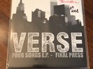 Verse Four Songs 7” Final Press Swirl Vinyl 23 Made Hardcore SXE Bane Have Heart
