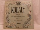 JANOS STARKER- KODALY SONATA- UNACCOMPANIED CELLO PERIOD SPLP 510 NM/EXCELLENT