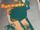 RARE JAMIE REID SIGNED EDITION – SEX PISTOLS - FUCK FOREVER SILVER PUNK PRINT