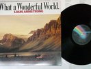 LOUIS ARMSTRONG WHAT A WONDERFUL WORLD MCA VIM-28601 Japan VINYL LP