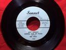 Rockabilly/Rocker: RED WEST Ain't Nobody Gonna Take My Place 45 on SONNET Hear