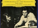 DGG REEL-TO-REEL TAPE: CHOPIN & LISZT - 1ST PIANO CONCERTI / ARGERICH / ABBADO