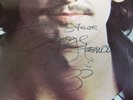 The Beatles George Harrison USA White Album Portrait Signed Autograph with COA