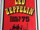Tour Programme  Led Zeppelin Earls Court 1975 # 3