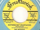 THE ARTISTICS Nothing But Heartaches Happy BRUNSWICK DJ CHICAGO NORTHERN SOUL 45